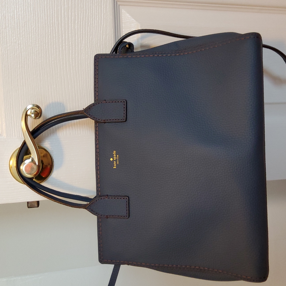 Kate Spade denim blue crossbody handbag